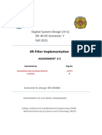 Digital System Design Assign 2