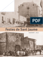 Programa Festes Sant Jaume Santanyí 2022 - Corregit