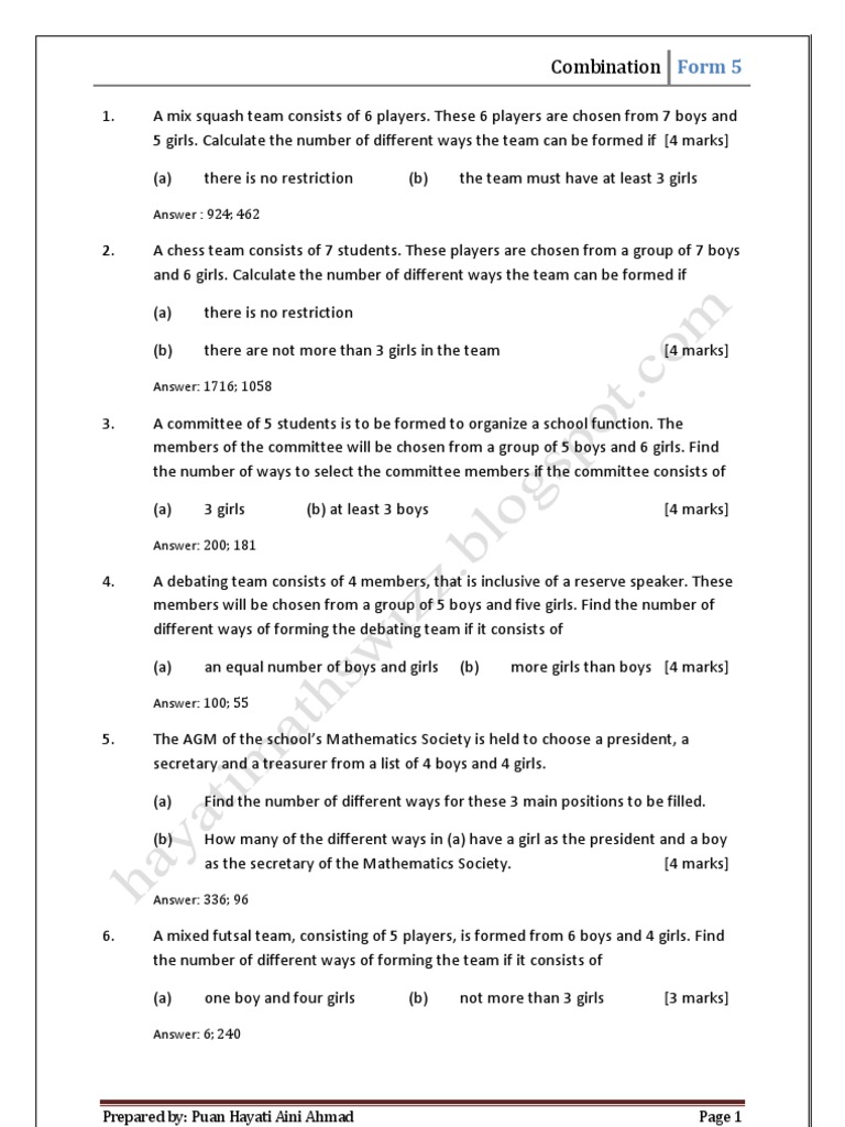 Combination | PDF