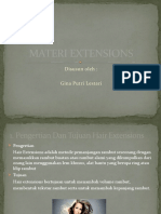Materi Extensions