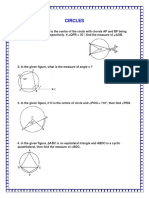 Circles: QPR 35°, Find The Measure of AOB