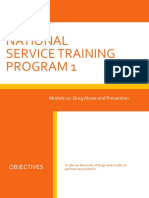 Module 10-NSTP 1- Drug Abuse and Prevention