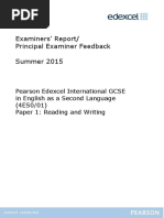 Reader/Scribe Guidelines for GCSE English | PDF | English Language ...