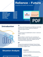 Reliance & Future Group Acquisition - An Organisational Overview