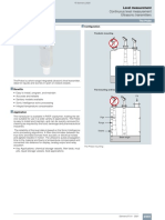 Configuration: Continuous Level Measurement Ultrasonic Transmitters