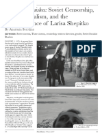 The Lady Vanishes - Larisa Shepitko