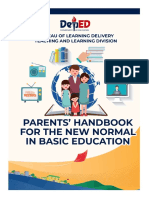 Per Page Parents Handbook For The New Normal in Basic Education