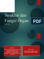 STRUKTUR DAN FUNGSI ORGAN