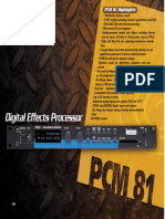 PCM 8191 Sheet