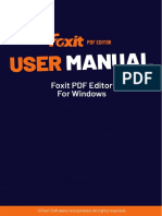 Foxit PDF Editor User Manual 12.0.0