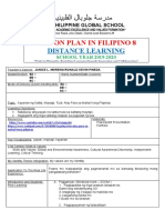 Week 1 Filipino 8 Dl-Lesson-Plan-Evaluation