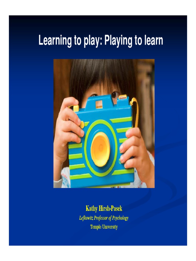 Playful Learning for Future Success | PDF | Learning | Psychology