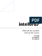 Manual vp1000 Porteiro Intelbras