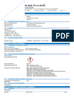 Acetic Acid, 3% V/V (3+97) : Safety Data Sheet