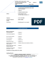 Product and Company Identification: Mixture Classification