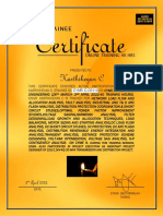 AE0092 Certificate Karthikeyan C