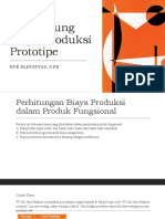 Menghitung Biaya Produksi Prototipe