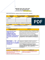 Premio Del Rector - Ficha de Inscripción 2019