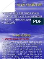 Chuong IV - MA SÁT VÀ HIỆU SUẤT