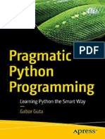 Guta G. Pragmatic Python Programming 2022
