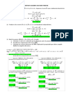 Repaso 2º Parcial Álgebra y Geometría Analítica 