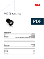 MPEK4-11B Machine Stop