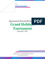 Grand Holidays Network Promotion T&C