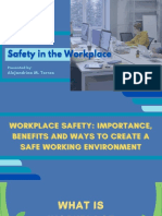Safety in The Workplace 1