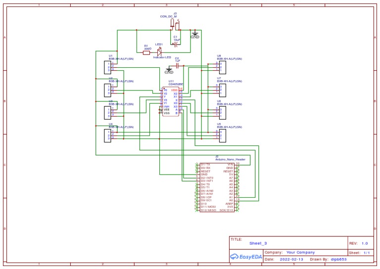Schematic Laser Harp PDF