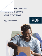 Comparativo Dos Tipos de Envio Dos Correios