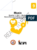 Music: Quarter 1, Wk.1 - Module 1