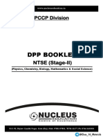 DPP Booklet (All Subject) @class - 10 - Materials