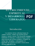 CRECIMIENTO ESPIRITUAL Y DESARROLLO DE LIDERAZGO - Spiritual