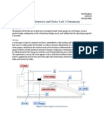 Intro To Sensors and Data: Lab 1 Summary: Abstract