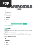 Fostering:: Answer & Solution