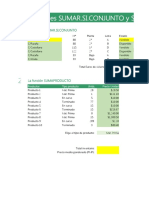 Las Funciones Sumar - Si.conjunto y Sumaproducto