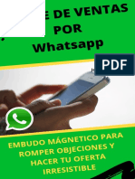 CIERRE DE VENTAS POR Whatsapp