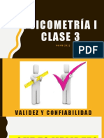 PSICOMETRÍA I Clase 3