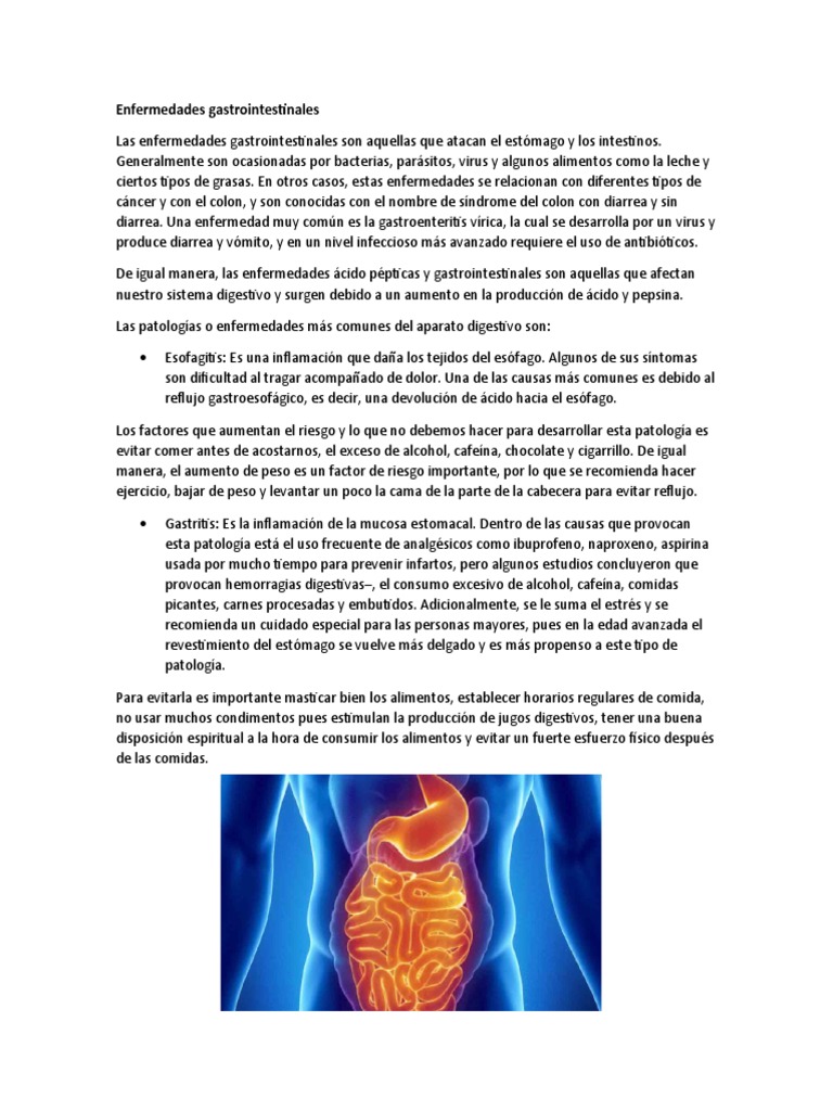 Enfermedades Gastrointestinales Albúm Patricia Zepeda PDF Diarrea