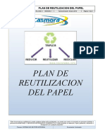 Mspc-Sgi-Pla-003 Plan de Reutilizacion de Papel Rev 1