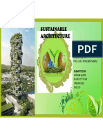 Sustainable Architecture: Architecture Design Architecture Design