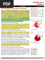 AmbitCapital HealthcareNEGATIVEUnravelingoftheIndianparadox Aug