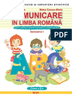 Comunicare in Limba Romana Cls - II