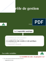 1.4. La Méthode Des Coûts Variables Et Coûts Spécifiques