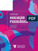 CARTILHA DE AVALIAÇÃO PSICOLÓGICA 2022