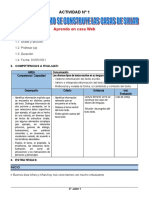 3° Grado - Actividad Del Dia 01 de Julio