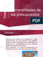 Generalidades de