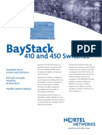 Baystack: 410 and 450 Switches