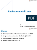 Environmental Laws: Dr. M. Prabhu Inbaraj