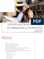 Lesiones Eléctricas Mortales de Trabajadores Contratistas